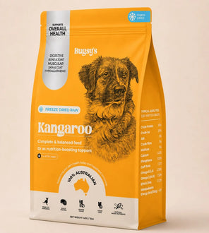Bugsy Freeze-Dried Kangaroo Dog Food | Complete & Balanced