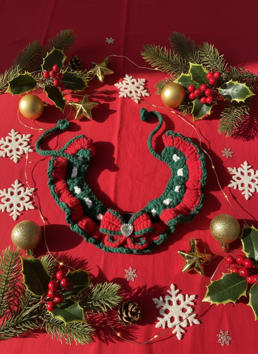 Handmade Xmas Bandana