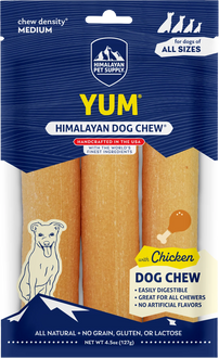 Himalayan Dog Chew Yum Chicken 3pk