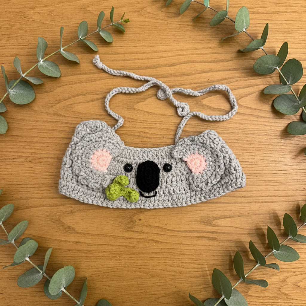 Handmade Australia Pet Bandana – Koala Bib