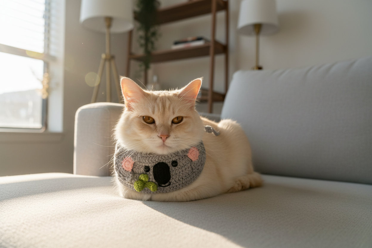 Handmade Australia Pet Bandana – Koala Bib