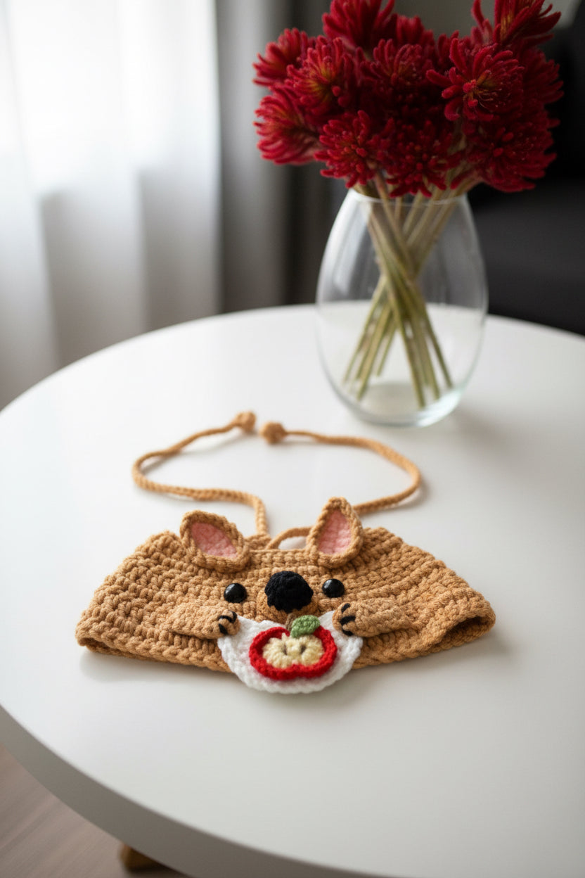 Handmade Australia Pet Bandana – Kangaroo Dog & Cat Bib