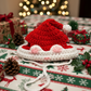 Handmade Christmas Hat for Cats & Dogs | Crochet Cotton