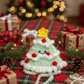 Handmade Fluffy Christmas Hat for Cats & Dogs | Crochet Cotton