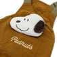 Snoopy Dog Clothes Spring Mascot Attached Overalls Size Adjustment Brown Small Medium Large Dogs