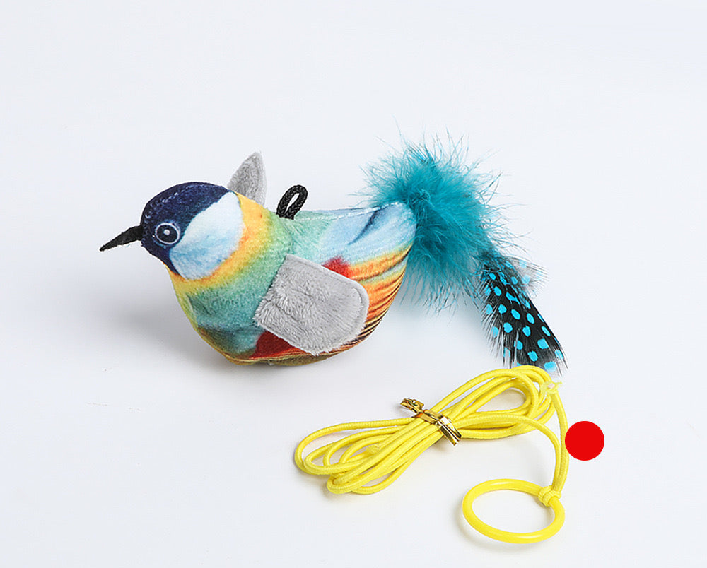 Real Bird Sound Cat Toys