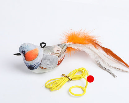 Interactive Bird Sound Cat Toy Ball – Real Animal Sounds