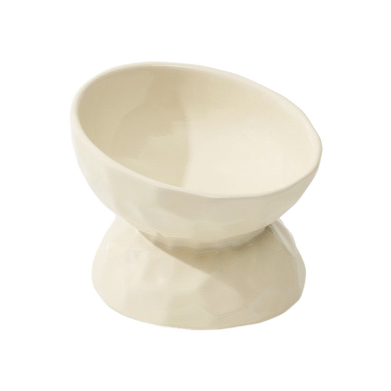 Slanted/Flat Ceramic Bowl