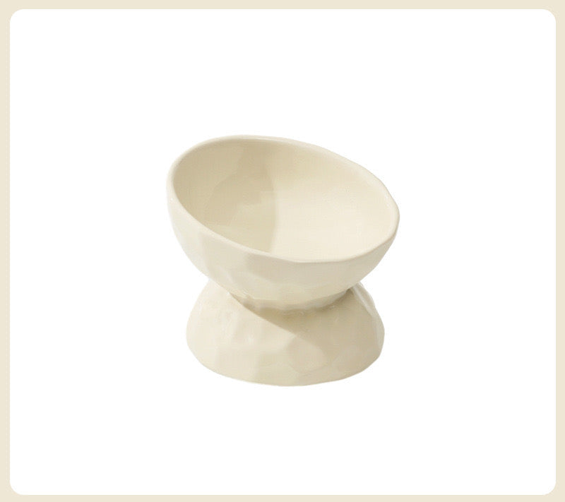 Slanted/Flat Ceramic Bowl