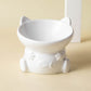 Elevated Bowl - sitting cat