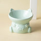 Elevated Bowl - sitting cat