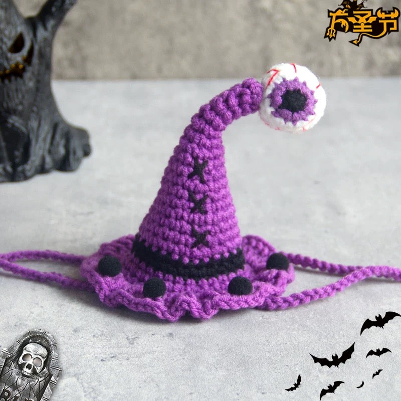 Handmade Halloween Bandana and Hat