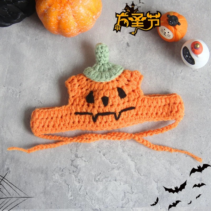 Handmade Halloween Bandana and Hat