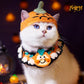 Handmade Halloween Bandana and Hat