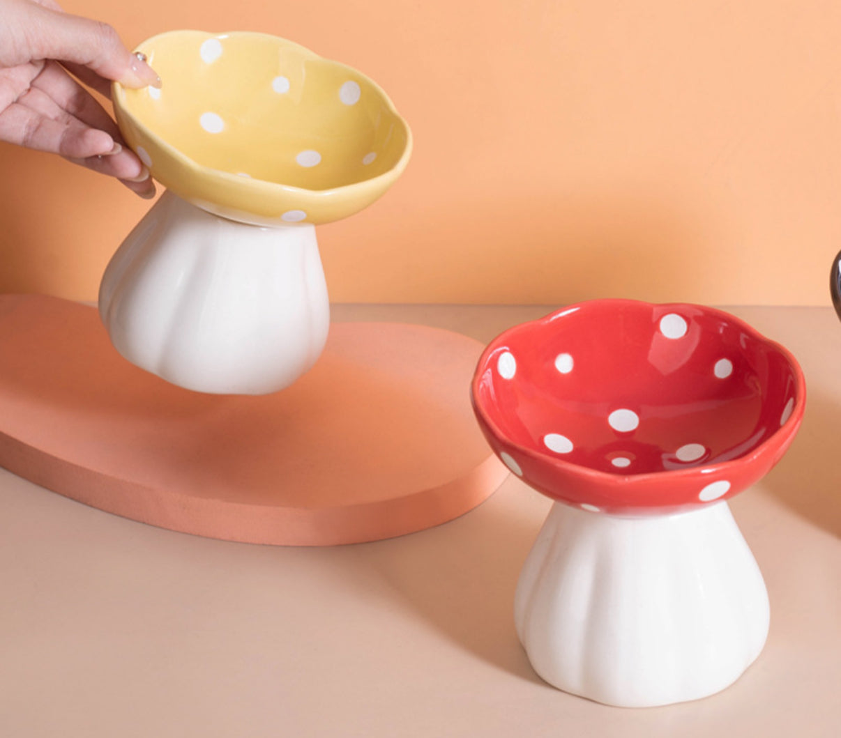 Elevated Bowl - Mushroom