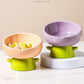 Elevated Bowl - Flowers