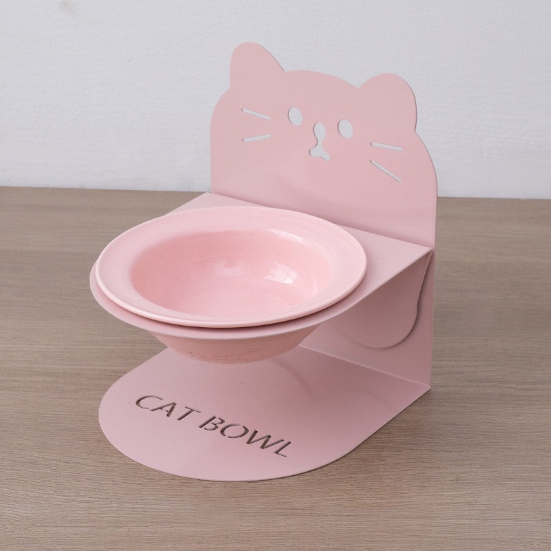Adjustable Elevated Bowl - Cats and Dogs