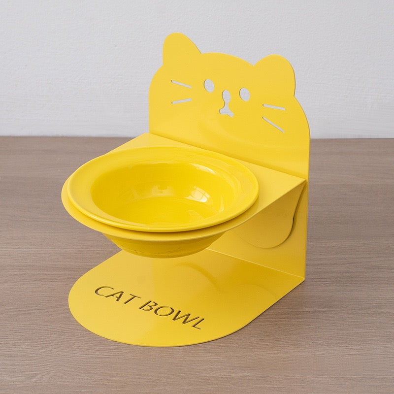 Adjustable Elevated Bowl - Cats and Dogs