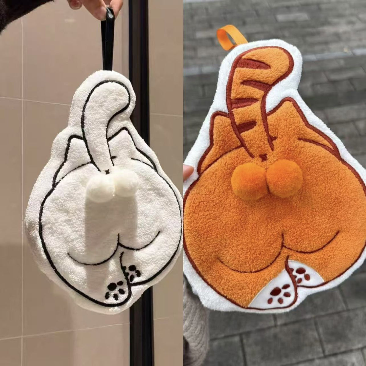 Cat Hand Towel