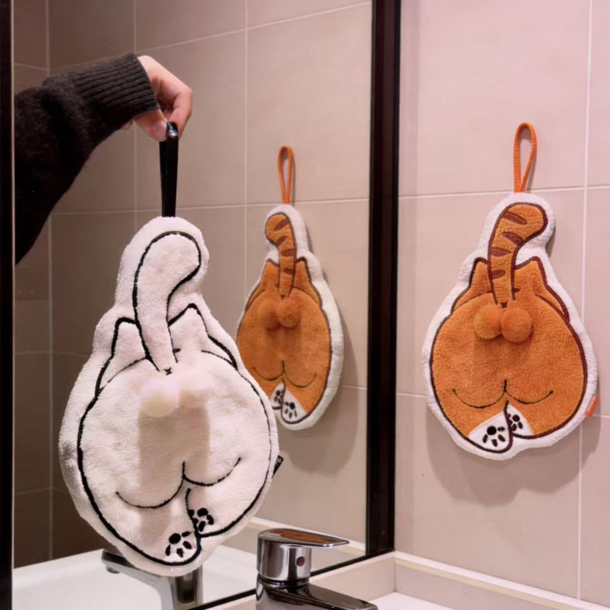 Cat Hand Towel