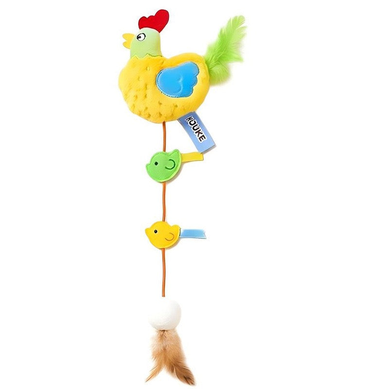 Interactive Cat Spring Tube Toy – Plush Toy for Indoor Cats & Kittens