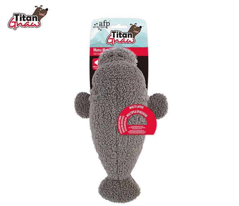 Squeaky Stuffed Dog Toy – Ocean Themed