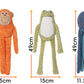Squeaky Stuffed Dog Toy – Animal Themed (Duck & Frog)