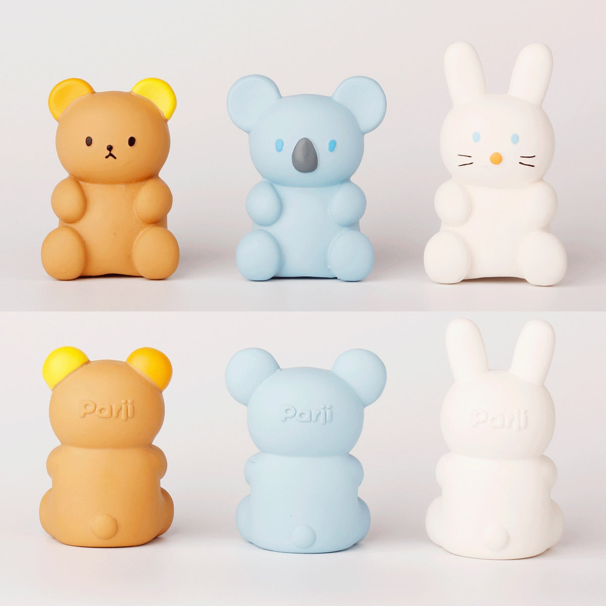 Squeaky Little Animal Toys – Non-Toxic Latex Chew & Fetch Toys