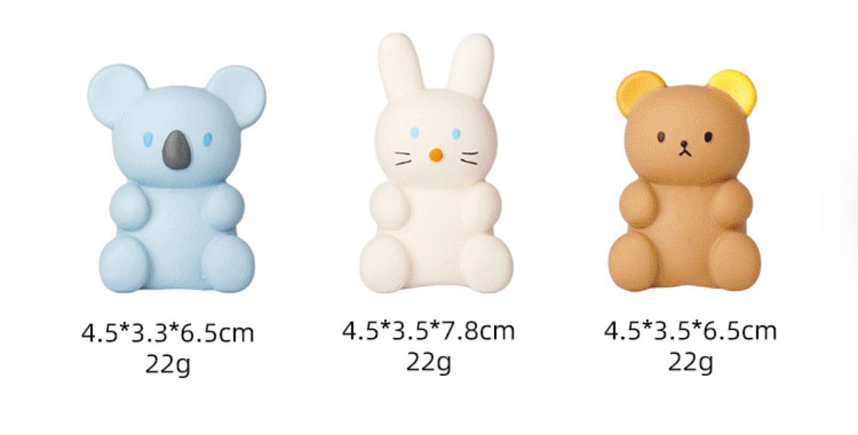 Squeaky Little Animal Toys – Non-Toxic Latex Chew & Fetch Toys