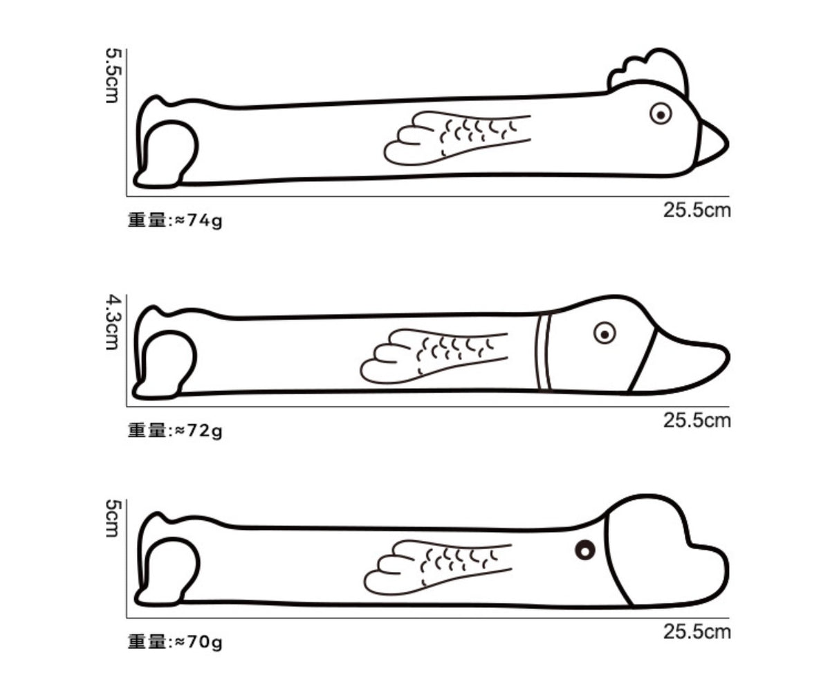 Squeaky Rubber Toys
