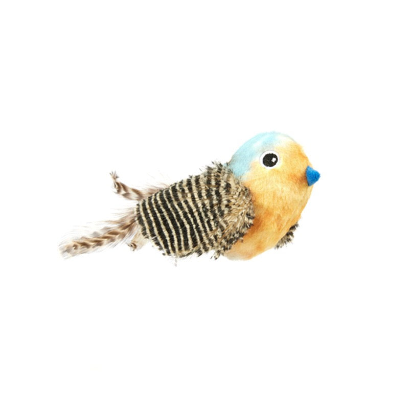 Real Animal Sound Cat Toy Balls – Catnip, Touch-Activated
