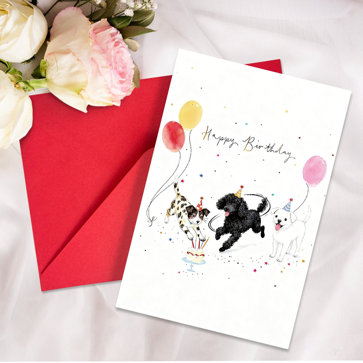 Blank Birthday Greeting Card - 5 designs