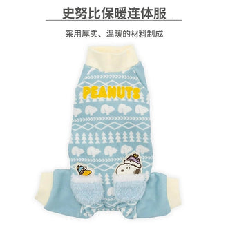 Snoopy Snowflake Winter Jumper Overall