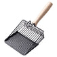 Cat Litter Scoop, Metal Litter Scoop, Metal Litter Scooper for Cats, Aluminum Cat Litter Shovel, Metal Cat Litter Sifter with Deep Shovel and Ergonomic Long Handle, Non-Stick Pet Litter Scoop