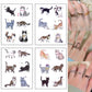 Cat Temporary Tattoo Stickers