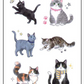 Cat Temporary Tattoo Stickers