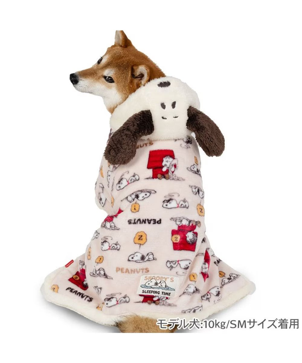 Snoopy Blanket to Wear "Napping pattern" Hooded Ears Winter Clothes Heat Retention Cold Protection (Copy)