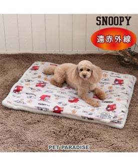 Snoopy nap pattern square mat