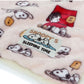 Snoopy nap pattern square mat