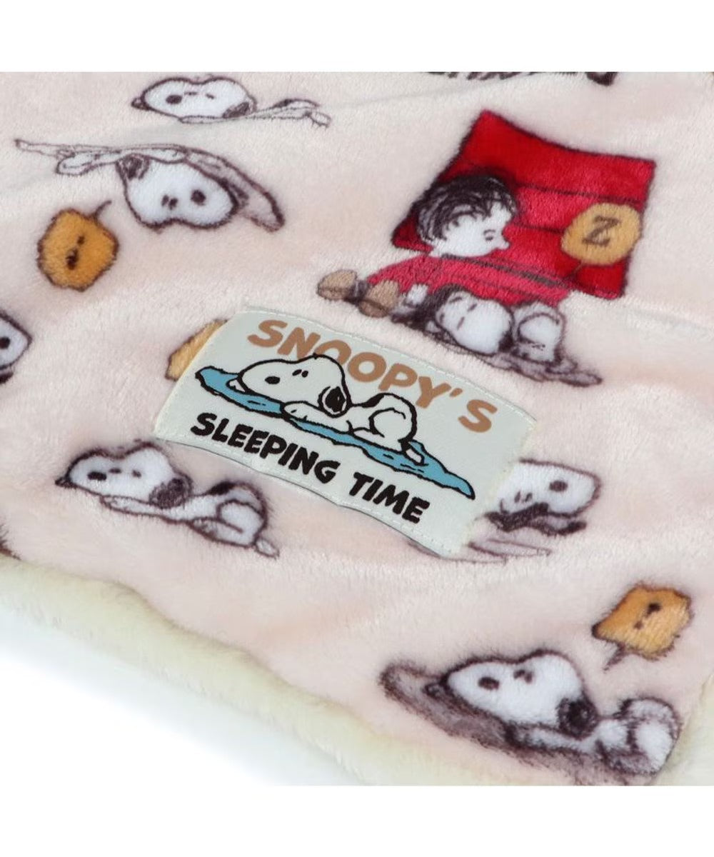 Snoopy nap pattern square mat
