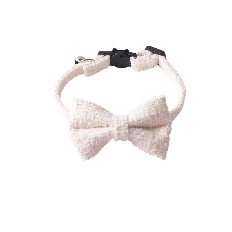 Tweed Cat Bow Tie - 4 Colors
