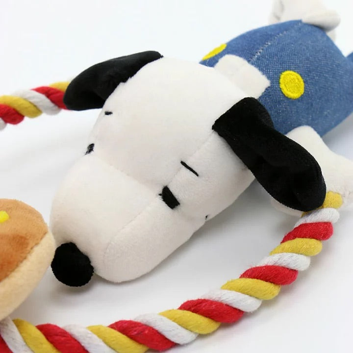 Snoopy Donut Rope Toy