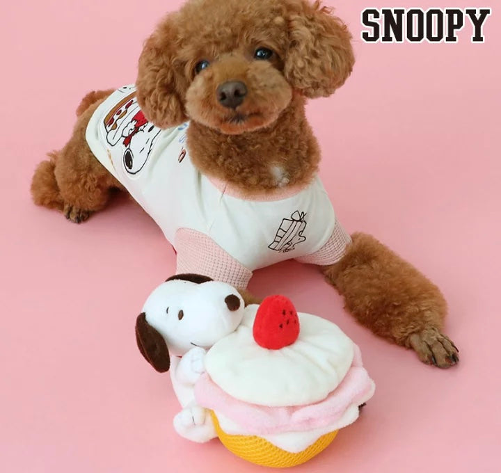 Dog Toy Nosework Snoopy Cake