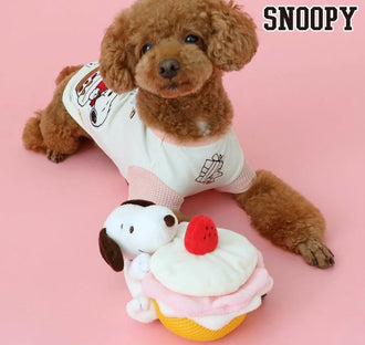 Dog Toy Nosework Snoopy Cake