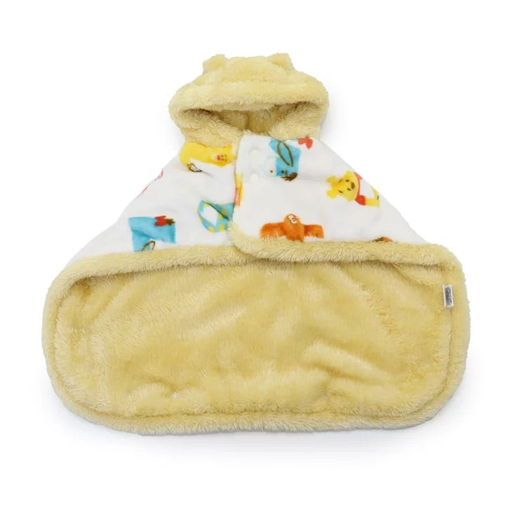 Winter Disney Winnie the Pooh Blanket to Wear Cute Heat Retention Cold Protection