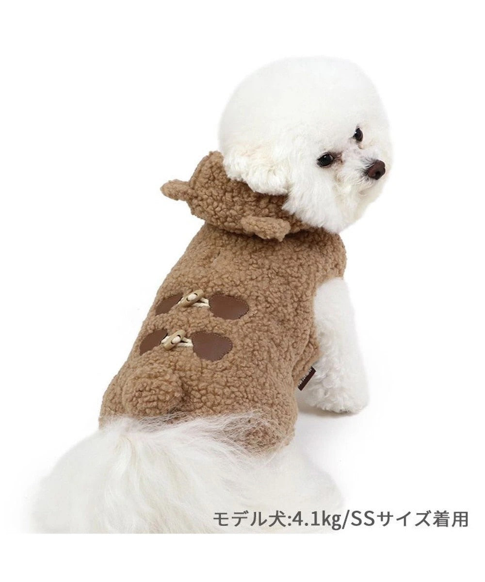 Cotton Vest Bear Checkered Pattern Fluffy Winter Clothes Light Cute Warm