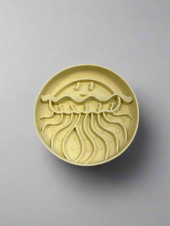 Jelly Fish 3-in-1 Pet Slow Food Bowl Silicone Licking Mat and Puzzle Feeder
