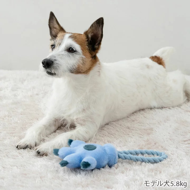 Disney Lilo & Stitch Dog Toy Stitch's Hand Rope Toy with Sound and Whistle