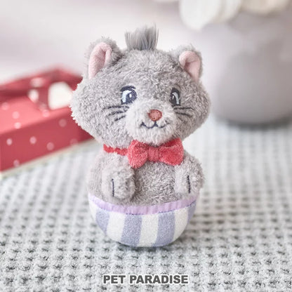 Disney's Aristocats Cat Toy Marie Hat Box Plush Toy with Bells Makes Sounds