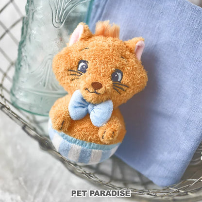 Disney's Aristocats Cat Toy Marie Hat Box Plush Toy with Bells Makes Sounds